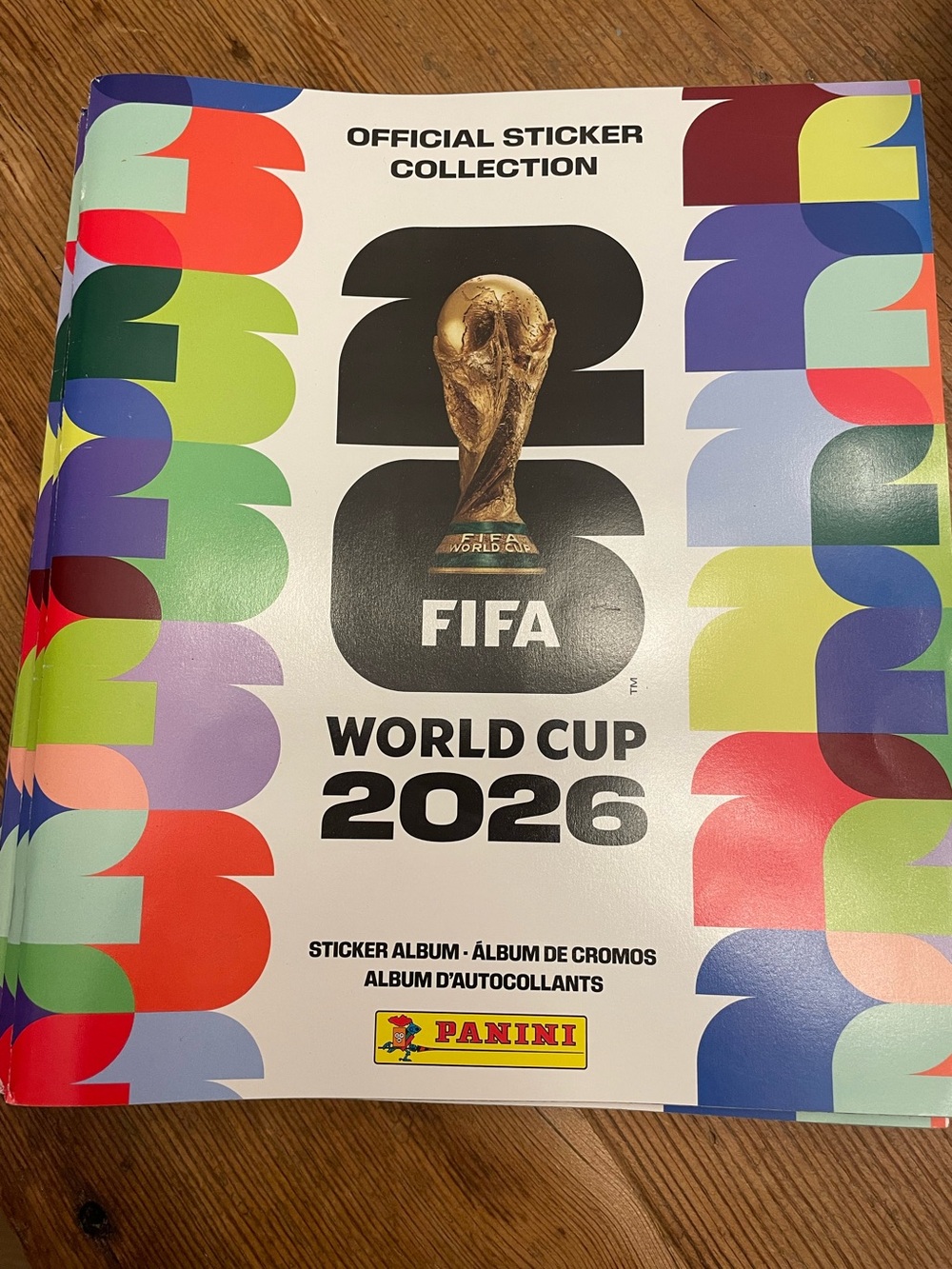 8 pack- Panini FIFA WORLD CUP Sticker Album - Multicolor World Cup 2026